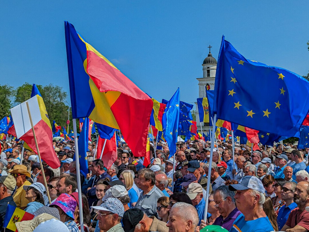 diverse europeans voting